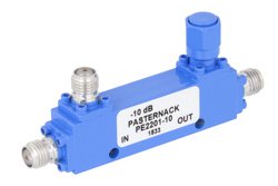 Directional 10 dB SMA Coupler From 1 GHz to 2 GHz Rated to 50 Watts