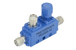 Directional 10 dB SMA Coupler From 2.6 GHz to 5.2 GHz Rated to 50 Watts