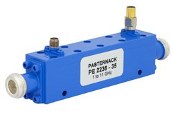 Directional 35 dB N Coupler From 1 GHz to 11 GHz Rated to 600 Watts