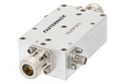 Dual Directional 40 dB N Coupler From 500 MHz to 3 GHz Rated To 200 Watts