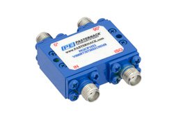 90 Degree SMA Hybrid Coupler From 7 GHz to 18 GHz Rated to 30 Watts