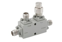10 dB 2.92mm 定向耦合器，6 GHz ~ 40 GHz ，额定功率为 30 瓦