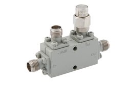 10 dB 2.92mm 定向耦合器，18 GHz ~ 40 GHz ，额定功率为 30 瓦