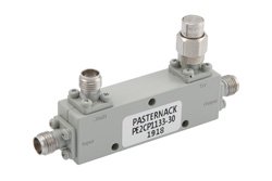 30 dB 2.92mm 定向耦合器，2 GHz ~ 40 GHz ，额定功率为 30 瓦