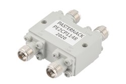 90度 2.92 mm混合耦合器，20 GHz~40 GHz，额定功率20瓦