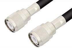 HN Male to HN Male Cable 72 Inch Length Using RG213 Coax, RoHS