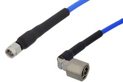 SMA Male to TNC Male Right Angle Precision Cable 36 Inch Length Using 160 Series Coax, RoHS