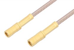 SSMB Plug to SSMB Plug Cable Using RG316 Coax