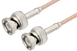 BNC Male to BNC Male Cable 48 Inch Length Using RG316-DS Coax