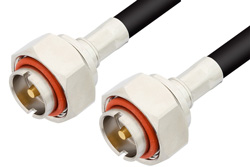 7/16 DIN Male to 7/16 DIN Male Cable 72 Inch Length Using RG213 Coax, RoHS