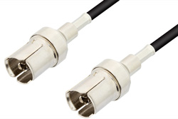 GR874 Sexless to GR874 Sexless Cable 36 Inch Length Using RG58 Coax