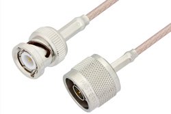 N Male to BNC Male Cable Using RG316-DS Coax