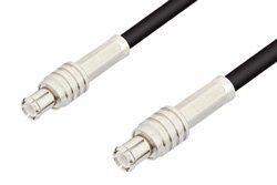 MCX Plug to MCX Plug Cable 36 Inch Length Using RG174 Coax, RoHS