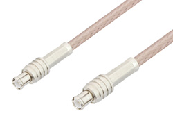 MCX Plug to MCX Plug Cable 12 Inch Length Using RG316 Coax