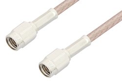 SSMA Male to SSMA Male Cable 60 Inch Length Using RG316 Coax, RoHS