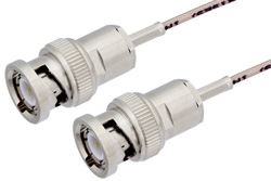 BNC Male to BNC Male Cable Using RG178 Coax