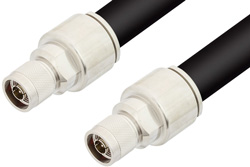 N Male to N Male Cable Using RG218 Coax