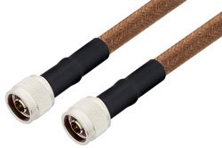 N Male to N Male Cable 48 Inch Length Using RG225 Coax