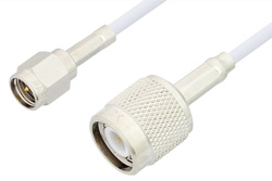 SMA Male to TNC Male Cable 72 Inch Length Using RG188 Coax