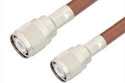 HN Male to HN Male Cable 36 Inch Length Using RG393 Coax