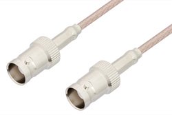 75 Ohm BNC Female to 75 Ohm BNC Female Cable Using 75 Ohm RG179 Coax