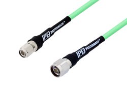 N Male to TNC Male Low Loss Test Cable Using PE-P300LL Coax, RoHS
