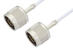 N Male to N Male Cable Using RG188 Coax, RoHS