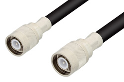SC Male to SC Male Cable 24 Inch Length Using RG213 Coax