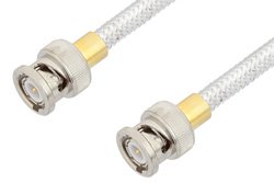 BNC Male to BNC Male Cable Using PE-SR401FL Coax