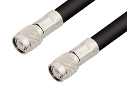 TNC Male to TNC Male Cable Using RG213 Coax, RoHS