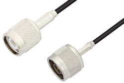 N Male to TNC Male Cable Using RG174 Coax