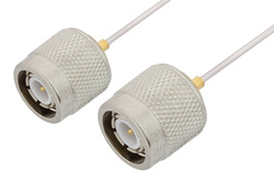 TNC Male to TNC Male Cable 48 Inch Length Using PE-SR047AL Coax