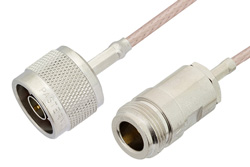 N Male to N Female Cable 72 Inch Length Using RG316-DS Coax, RoHS