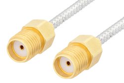 SMA Female to SMA Female Cable Using PE-SR405FL Coax