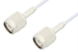 TNC Male to TNC Male Cable 72 Inch Length Using RG188 Coax, RoHS