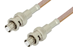SHV Plug to SHV Plug Cable Using RG400 Coax, RoHS