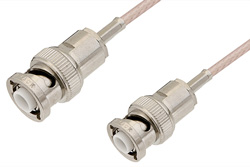 MHV Male to MHV Male Cable 72 Inch Length Using RG316 Coax, RoHS