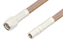 SMB Plug to SMA Male Cable Using RG400 Coax