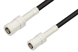 SMB Plug to SMB Plug Cable 72 Inch Length Using PE-B100 Coax