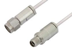 3.5mm Male to 3.5mm Female Cable 48 Inch Length Using PE-SR405AL Coax