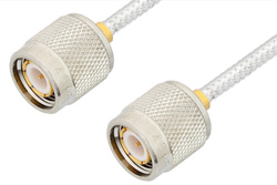TNC Male to TNC Male Cable 36 Inch Length Using PE-SR402FL Coax, RoHS