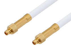 MMCX Plug to MMCX Plug Cable 60 Inch Length Using RG188 Coax, RoHS