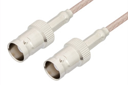 BNC Female to BNC Female Cable Using RG316 Coax, RoHS