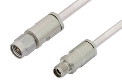 3.5mm Male to 3.5mm Female Cable 36 Inch Length Using PE-SR402FL Coax