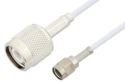 Reverse Polarity SMA Male to TNC Male Cable Using RG188 Coax