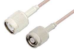 TNC Male to Reverse Polarity TNC Male Cable 24 Inch Length Using RG316 Coax