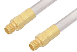 SMA Female to SMA Female Cable 48 Inch Length Using PE-SR401AL Coax