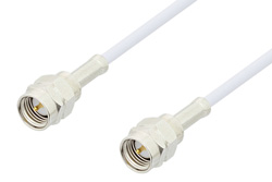 Reverse Thread SMA Male to Reverse Thread SMA Male Cable 36 Inch Length Using RG188 Coax