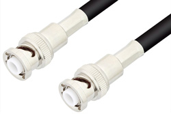 MHV Male to MHV Male Cable Using 75 Ohm RG59 Coax