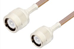 C Male to C Male Cable 24 Inch Length Using RG400 Coax